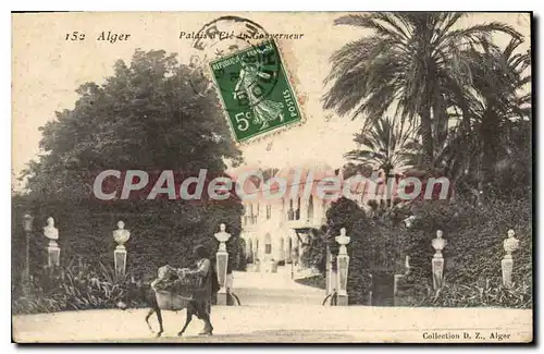 Cartes postales Alger Palais Ete