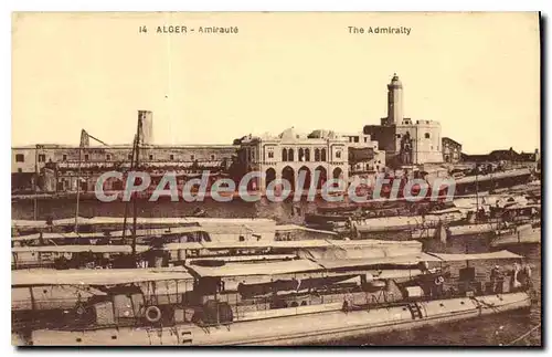 Cartes postales Alger Amiraut�