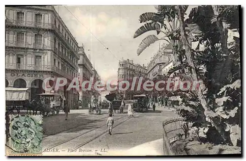 Cartes postales Alger Place Bresson
