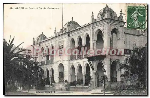 Cartes postales Alger Palais D'Ete Du Gouverneur