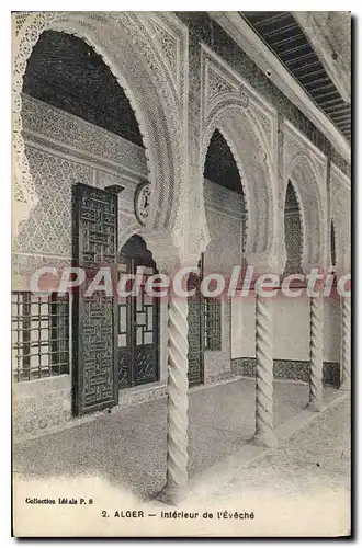 Cartes postales Alger Interieur De I'Eveche