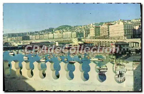 Cartes postales Alger Le Boulevard De La Republique Pris De I'Amiraute