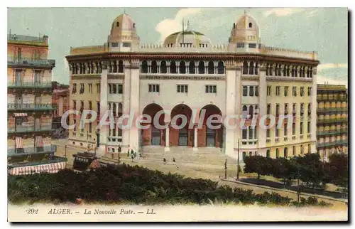 Cartes postales Alger La Nouvelle Poste