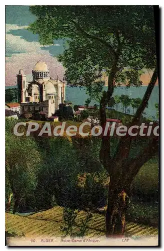 Cartes postales Alger Notre Dame D'Afrique
