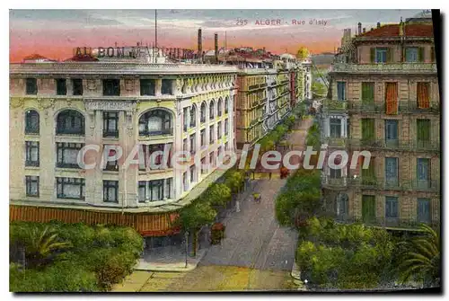 Cartes postales Alger Rue D'Isly