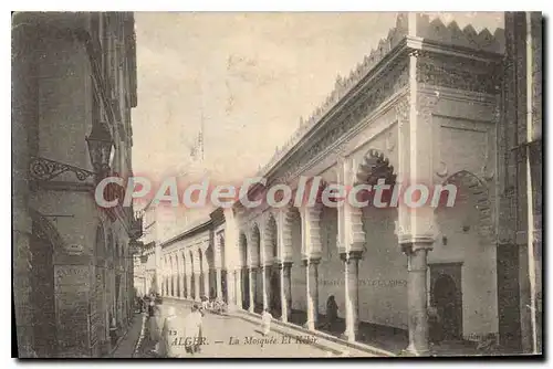 Cartes postales Alger La Mosquee El K�bir