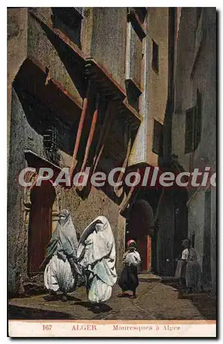 Cartes postales Alger Mauresques