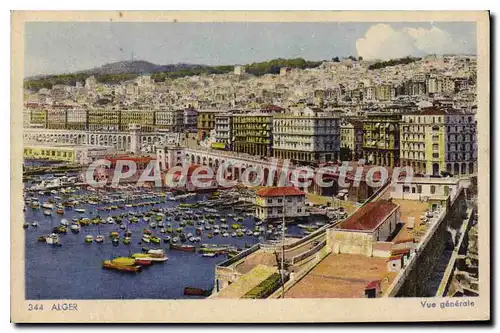 Cartes postales Alger Vue Generale