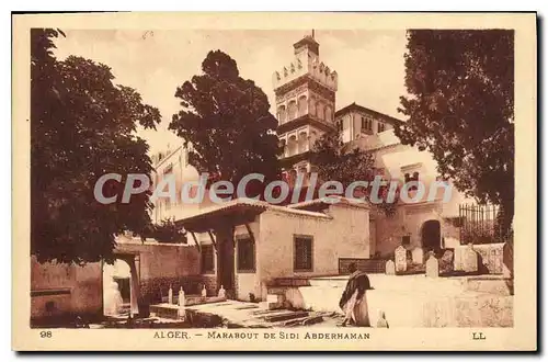 Cartes postales Alger Marabout De Sidi Abderhaman