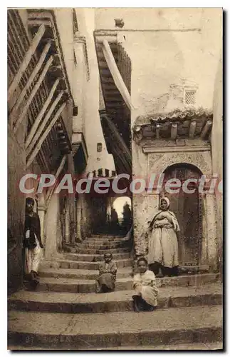 Cartes postales Alger la rue du chameau