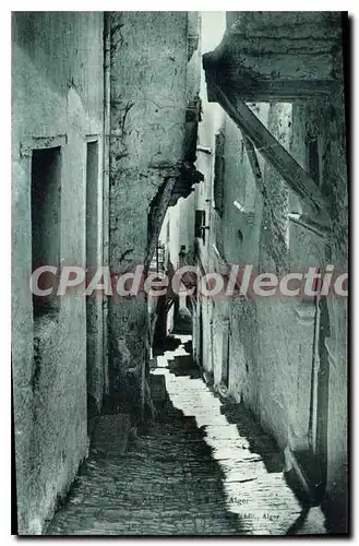 Cartes postales Alger une rue d'Alger