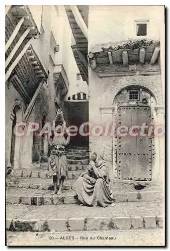 Cartes postales Alger Rue Du Chameau