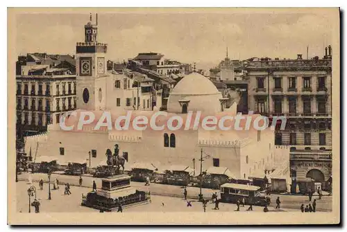 Cartes postales Alger La Mosquee Djemaa Djedid