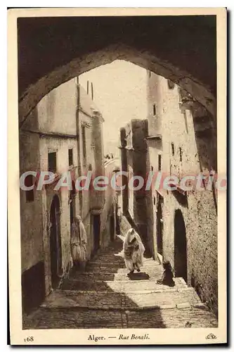 Cartes postales Alger Rue Benali