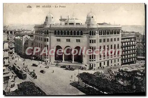 Cartes postales Alger La Poste