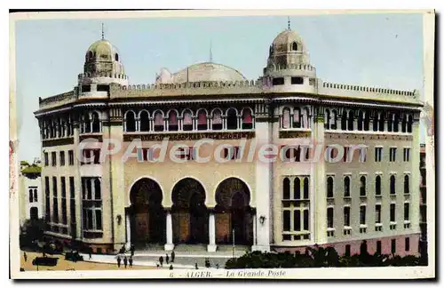 Cartes postales Alger La Grande Poste