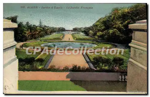 Cartes postales Alger Jardin D'Essais Le Jardin Francais