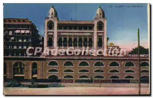 Cartes postales Alger La Prefecture