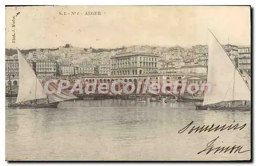 Ansichtskarte AK Alger Vue Panoramique