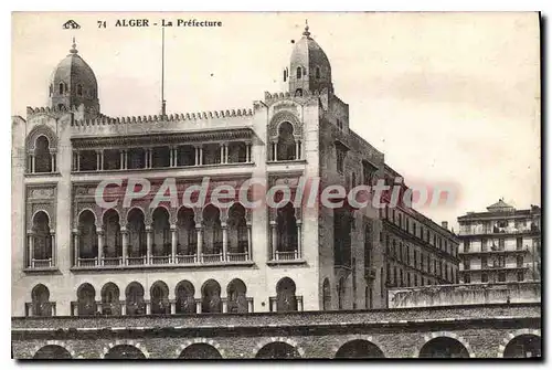 Ansichtskarte AK Alger La Prefecture