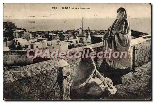 Cartes postales Alger Et Ses Terrasses