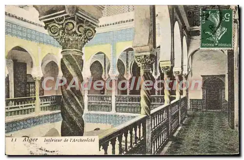Cartes postales Alger Interieur De I'Archeveche
