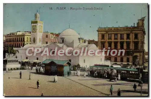 Ansichtskarte AK Alger Mosquee Djemaa Djedid