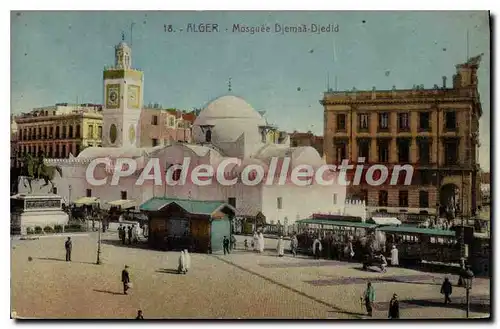 Cartes postales Alger Mosquee Djemaa Djedid