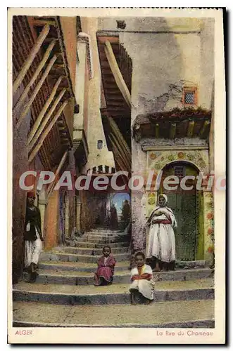 Cartes postales Alger La Rue Du Chameau