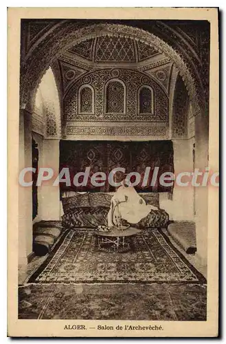 Cartes postales Alger Salon De I'Archeveche