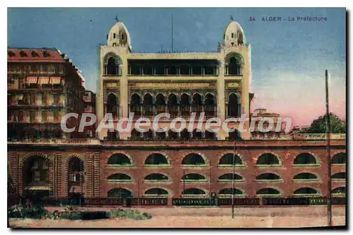 Cartes postales Alger La Prefecture
