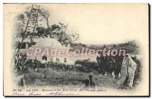 Cartes postales Alger Marabout De Sidi Yaya