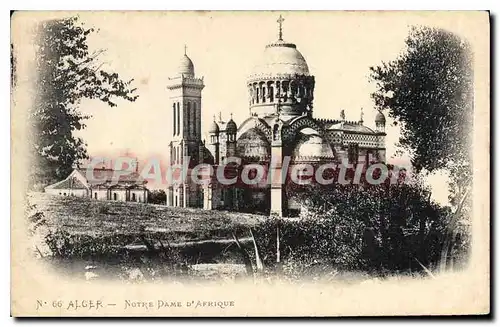 Cartes postales Alger Notre Dame D'Afrique