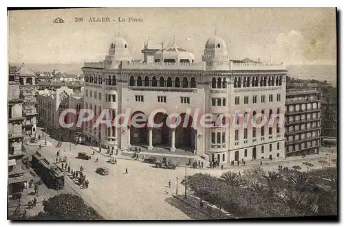 Cartes postales Alger La Poste