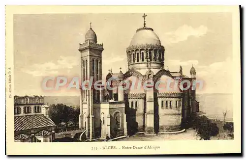 Cartes postales Alger Notre Dame D'Afrique