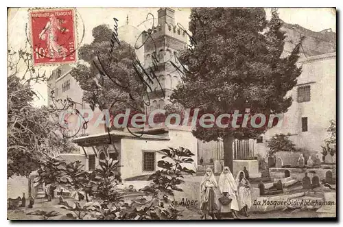 Cartes postales Alger La Mosquee De Sidi Abderbaman