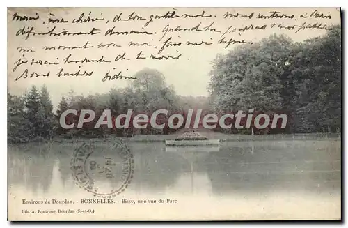 Cartes postales Bonnelles Bissy Une Vue Du Parc