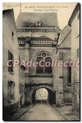 Ansichtskarte AK Triel Pittoresque La Voute Passage Sous I'Eglise