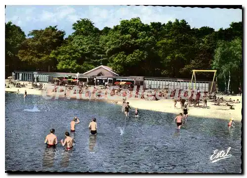 Cartes postales moderne Saint Leger En Yvelines Plage Des Etangs De Hollande