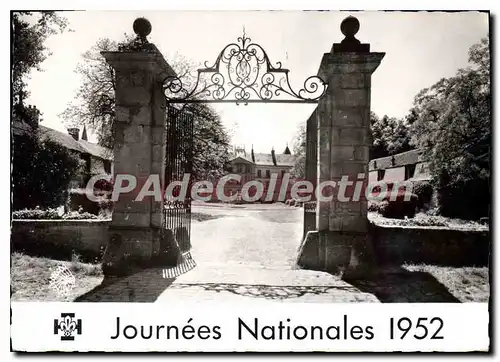 Cartes postales moderne Jambville Camp National Des Scouts De France le ch�teau 1952