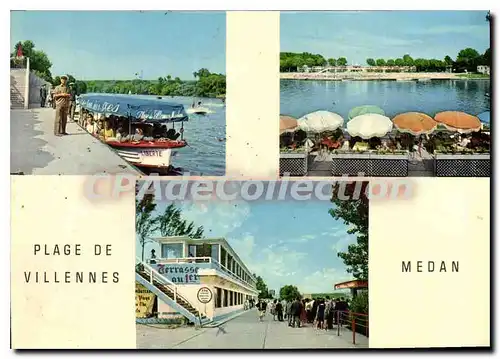 Cartes postales moderne Plage De Villennes Medan