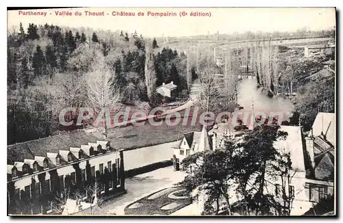 Ansichtskarte AK Parthenay Vallee Du Thouet Chateau De Pompairin