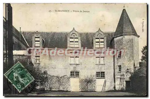 Cartes postales St Maixent Palais De Justice