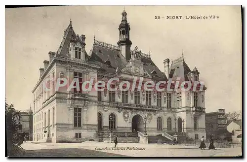 Cartes postales Niort L'Hotel De Ville