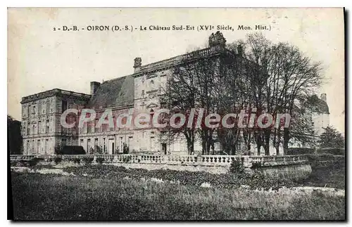 Cartes postales Oiron Le Chateau Sud Est