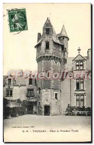 Cartes postales Thouars Hotel Du President Tyndo