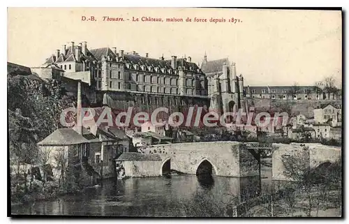 Ansichtskarte AK Thouars Le Chateau Maison De Force Depuis 1871