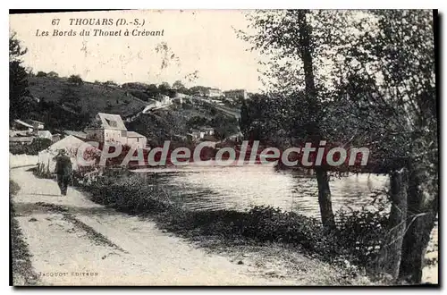 Cartes postales Thouars Les Bords Du Thouet A Crevant