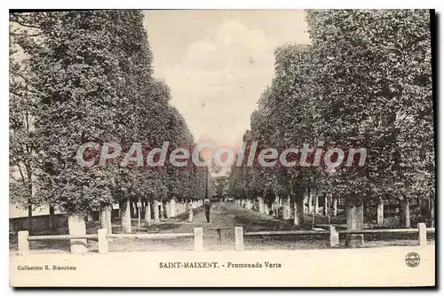 Cartes postales Saint Maixent Promenade Verte