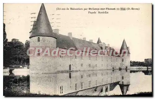 Ansichtskarte AK St Loup Sur Thouet Facade Nord Est ch�teau de Maisontiers